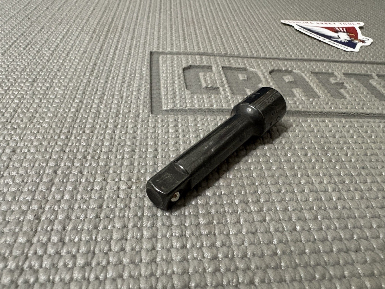 Rare Sears Craftsman 3/8” Drive Industrial Finish Extension Bar 3” 44206 USA