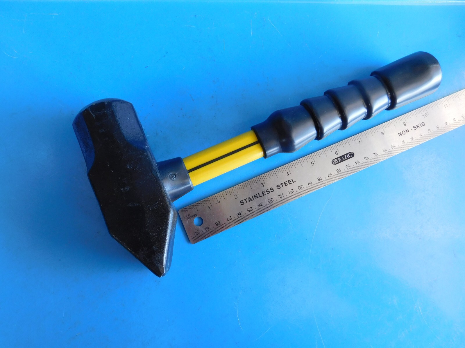 NEW , BLUE POINT «4 LB.» HEAVY DUTY CROSS PEEN HAMMER(FIBERGLASS) , PART #BC4SG