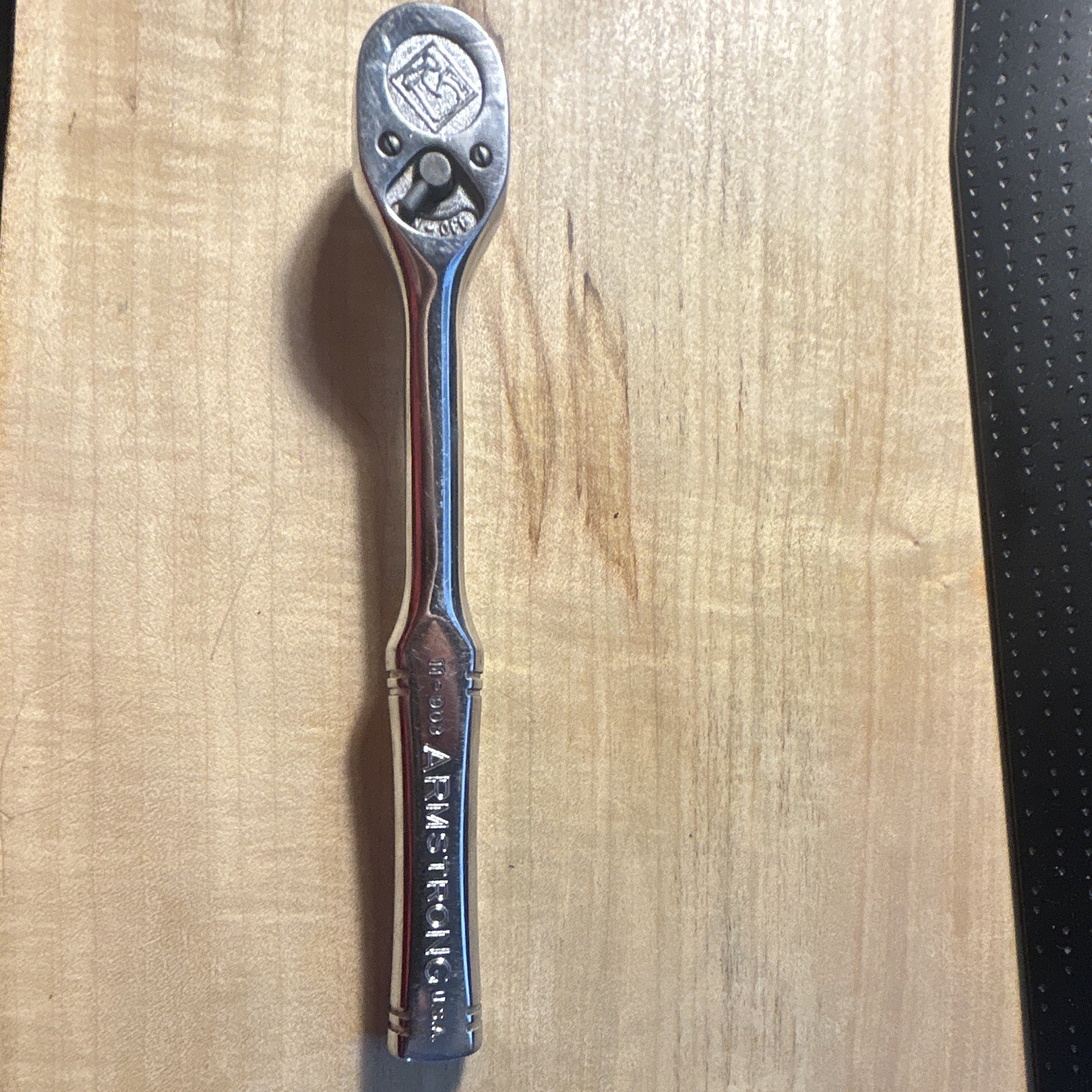 Vintage Armstrong 3/8 Ratchet. See Pics For Condition. No-11-903