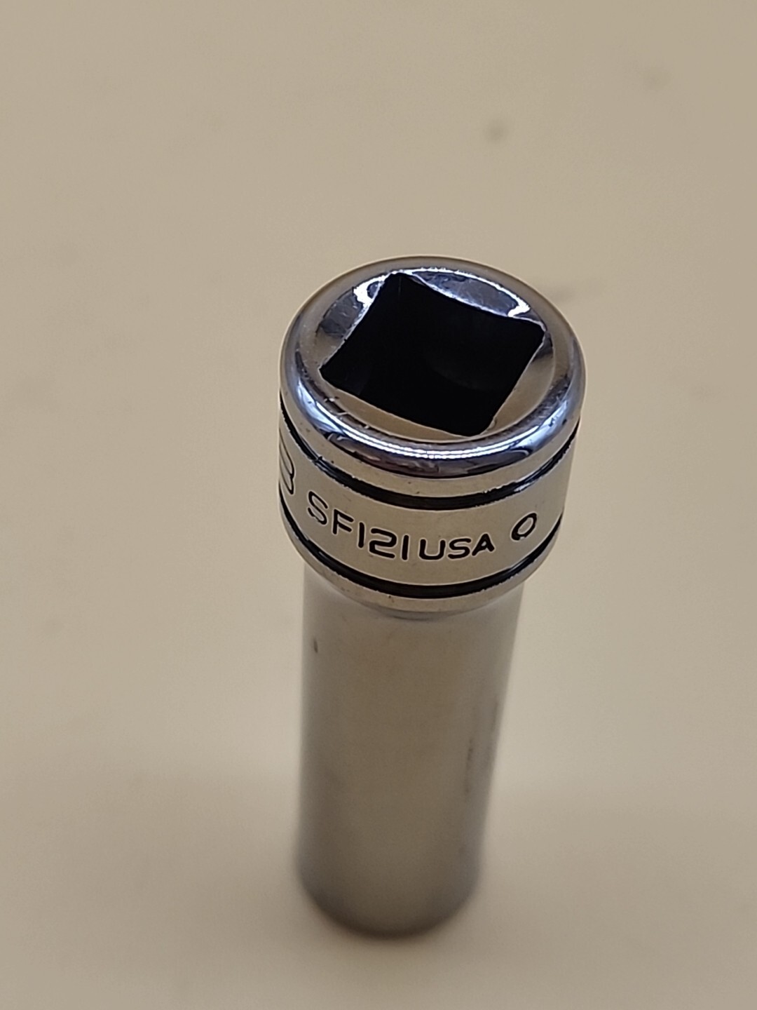 Snap-On Tools SF-121 3/8″ Chrome Deep Socket 3/8″ Drive 12 Pt USA