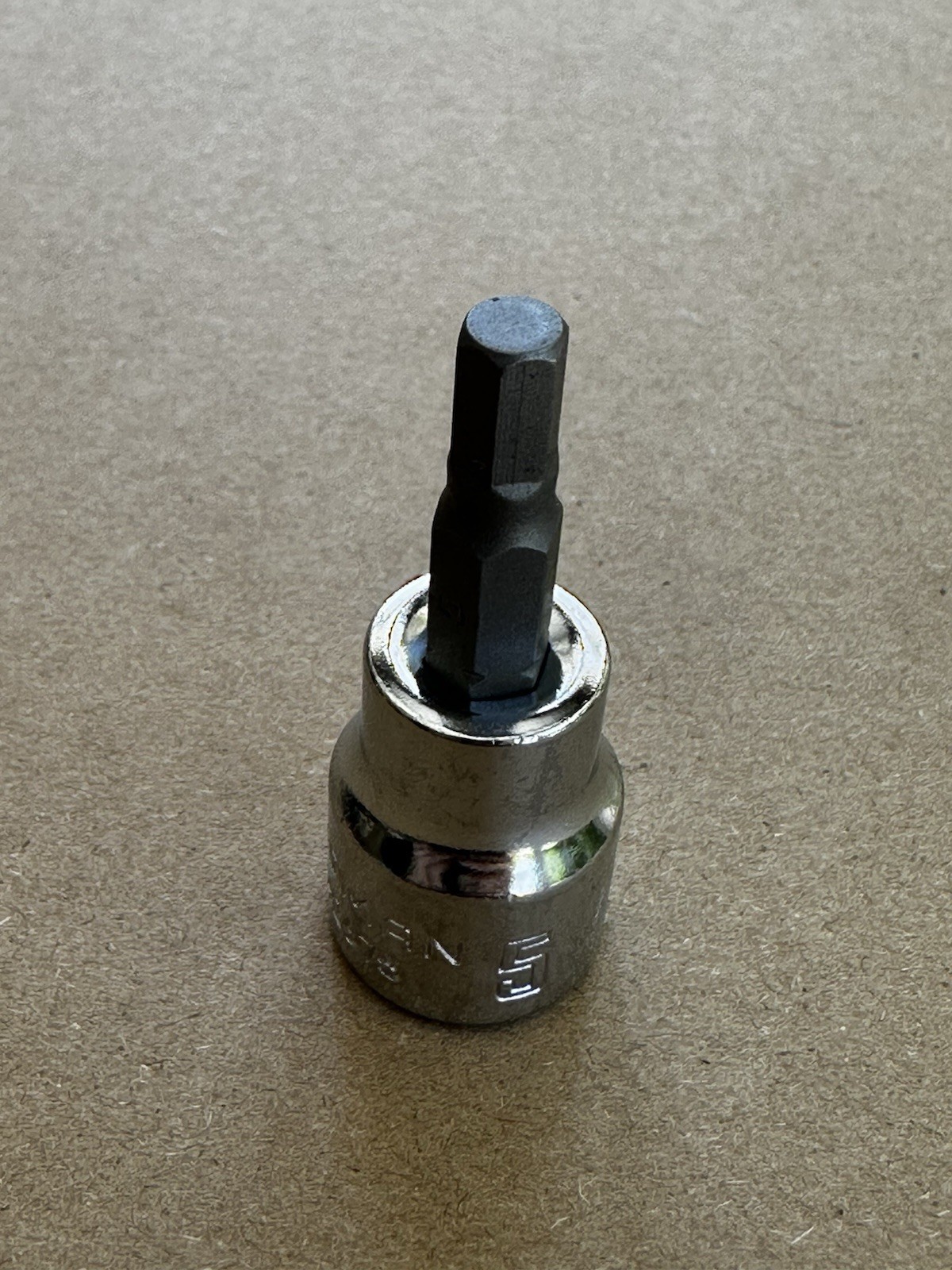 5mm CRAFTSMAN CMMT42675 Hex Allen Bit 3/8-in Drive Shallow Socket Ratchet. 0352