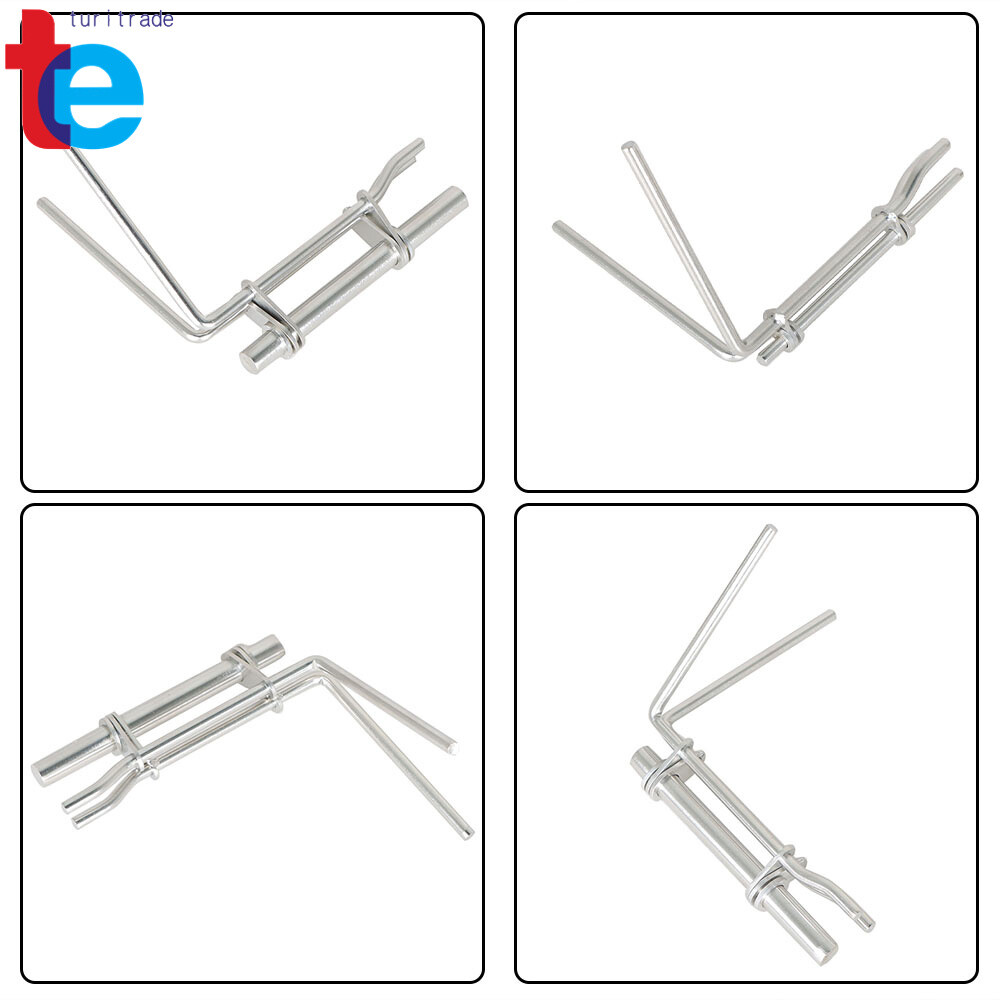 3Pcs Hydraulic Cylinder Piston Rod Seal U-cup Installation Tool Kit Set