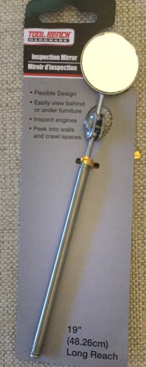 Tool Bench Magnetic Pick-Up Tool + Inspection Mirror Telescoping Set. Ships Free