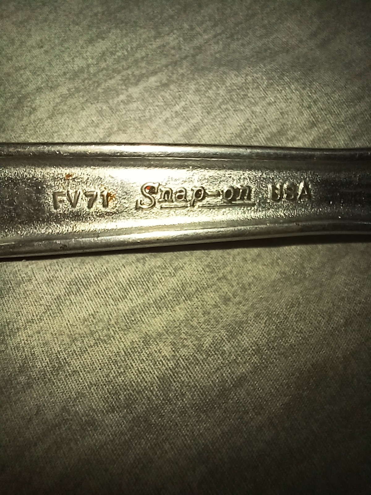 Vintage Snap-On FV71 3/8″ Drive Ratchet 6″ Long Made In USA