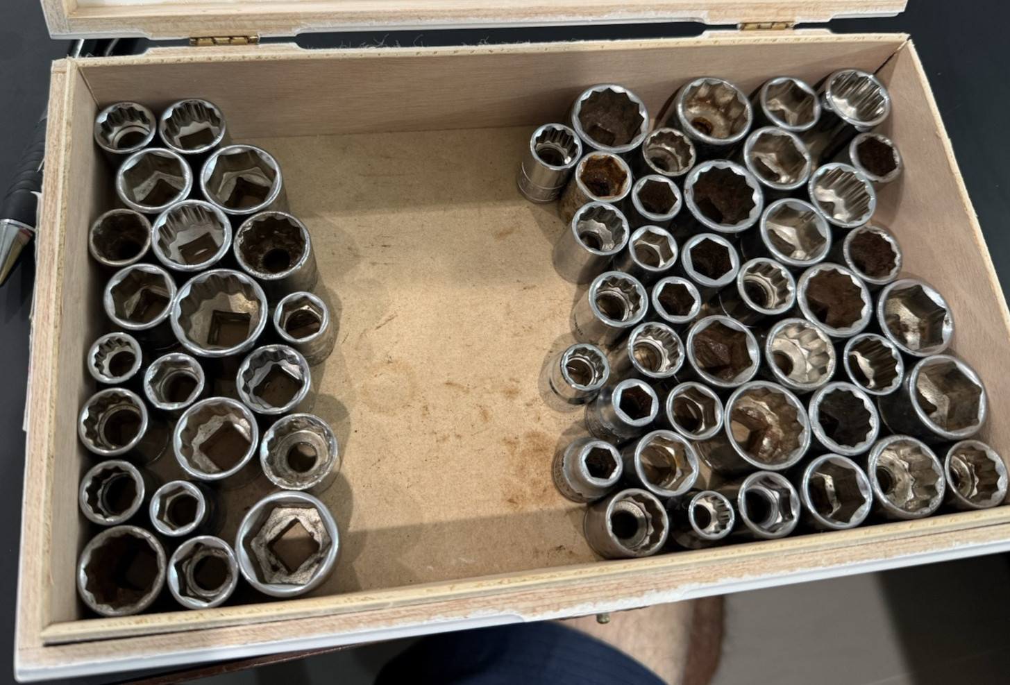 3/8″ DRIVE SOCKETS HUSKY STANLEY BENCHMARK ALLTRADE TRUECRAFT 66 pcs.
