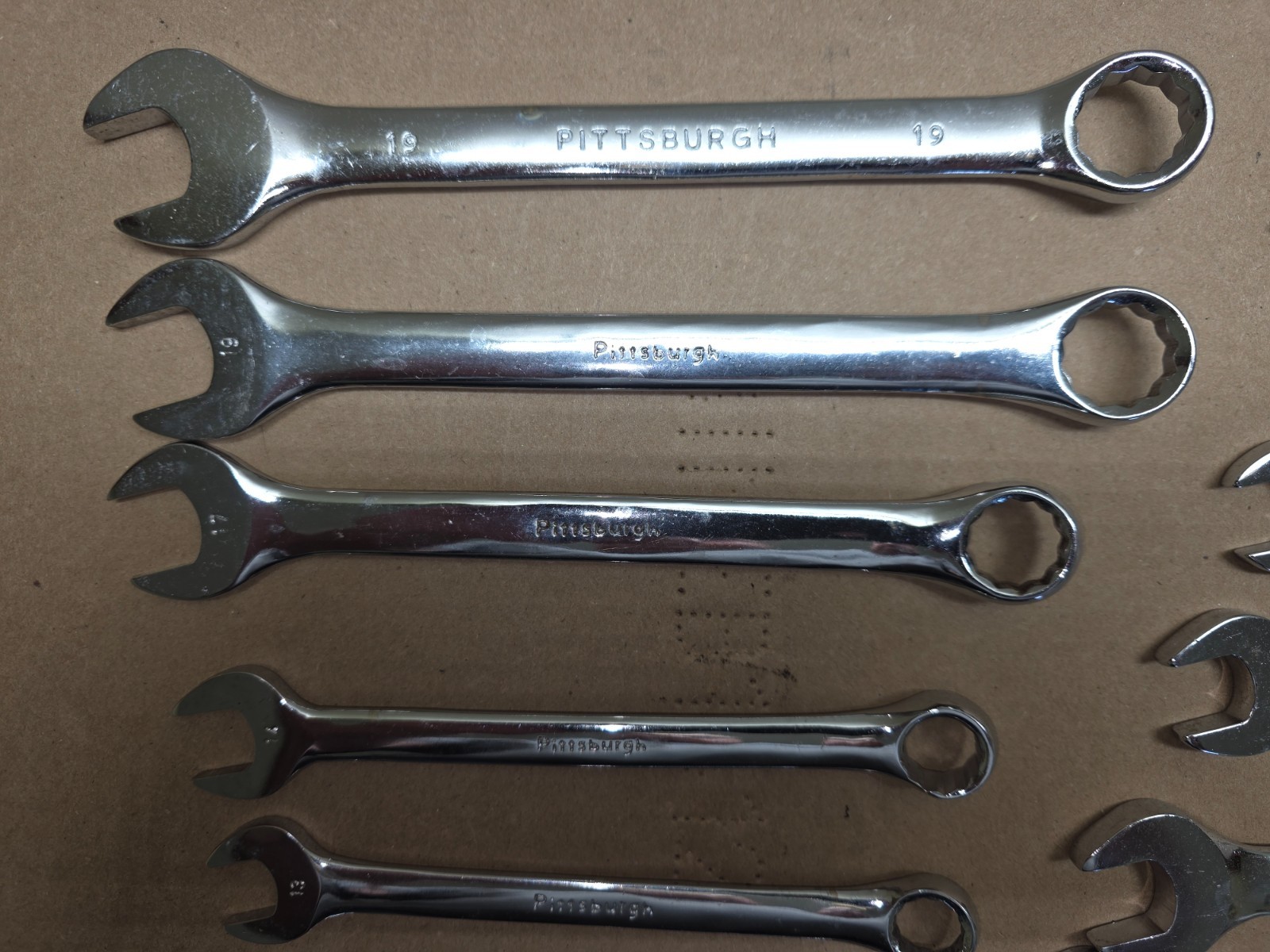 2 Sets of Pittsburgh Metric Wrench’s – These are not complete sets.