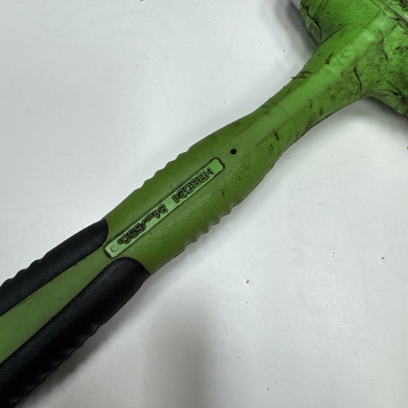 Snap On HBBD24G 24 oz Ball Peen Soft Grip Dead Blow Hammer GREEN USA MADE