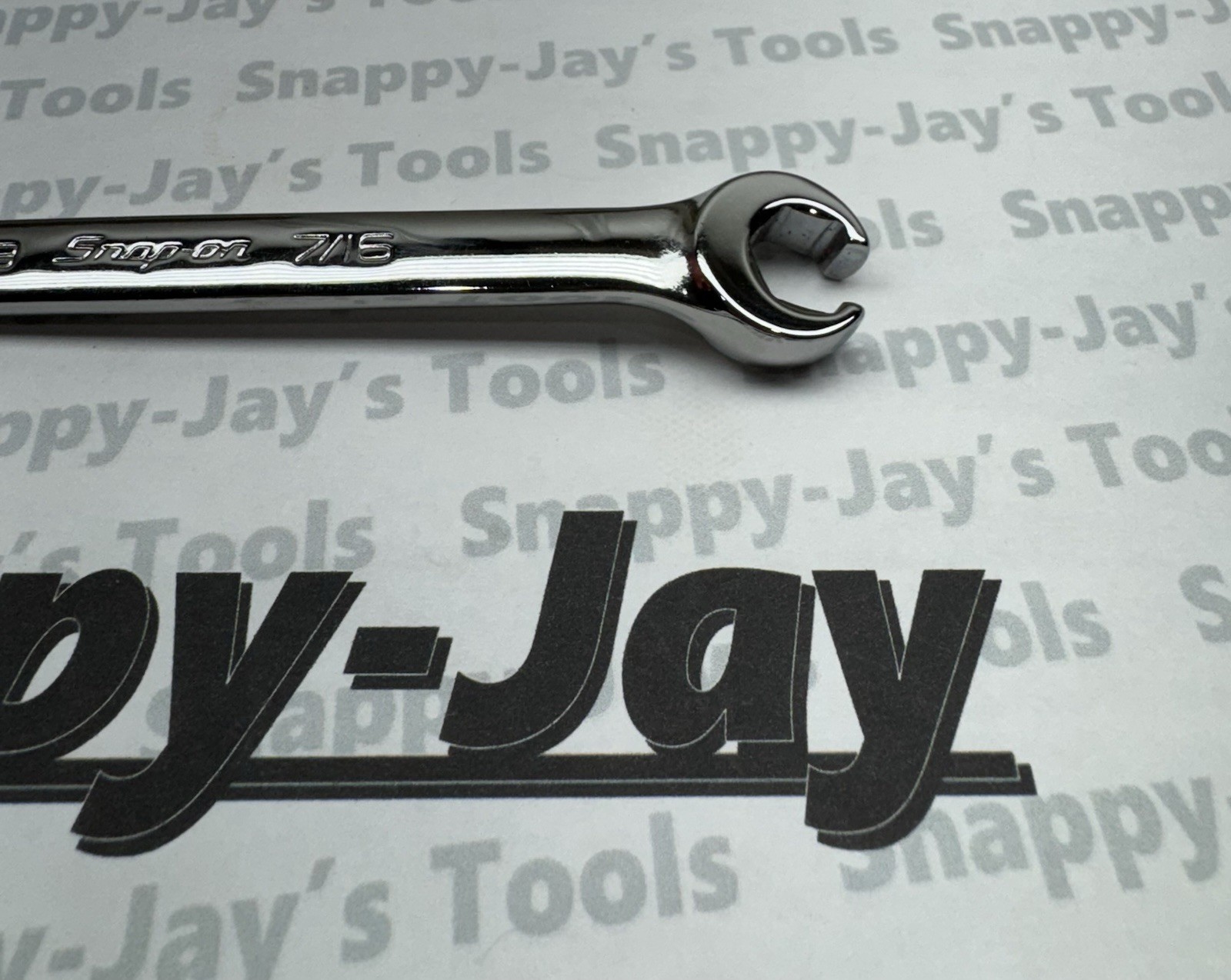 Snap-on Tools USA NEW 3/8” – 7/16” SAE Double End Flare Nut Wrench RXFS1214B