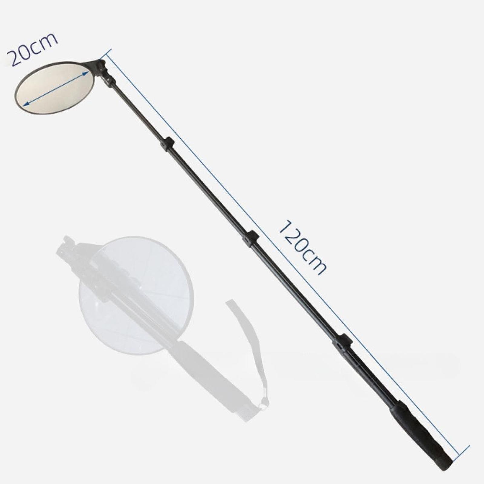 Under Vehicle Inspection Mirror Telescoping Handle Undercarriage Inspection