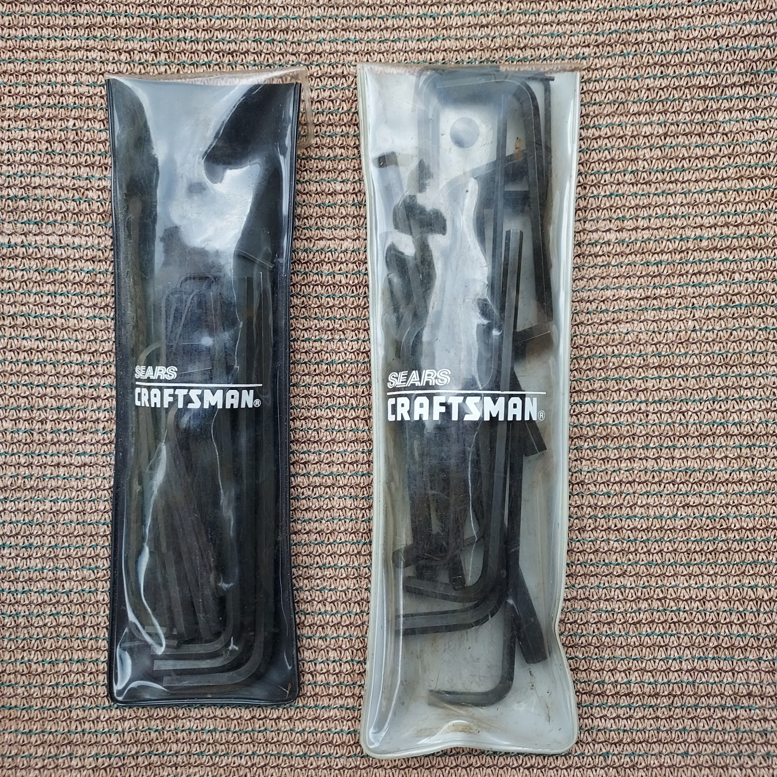 Vintage 40 pc Craftsman 46677 Metric 46696 SAE Set Screw Hex Key Allen – V – USA