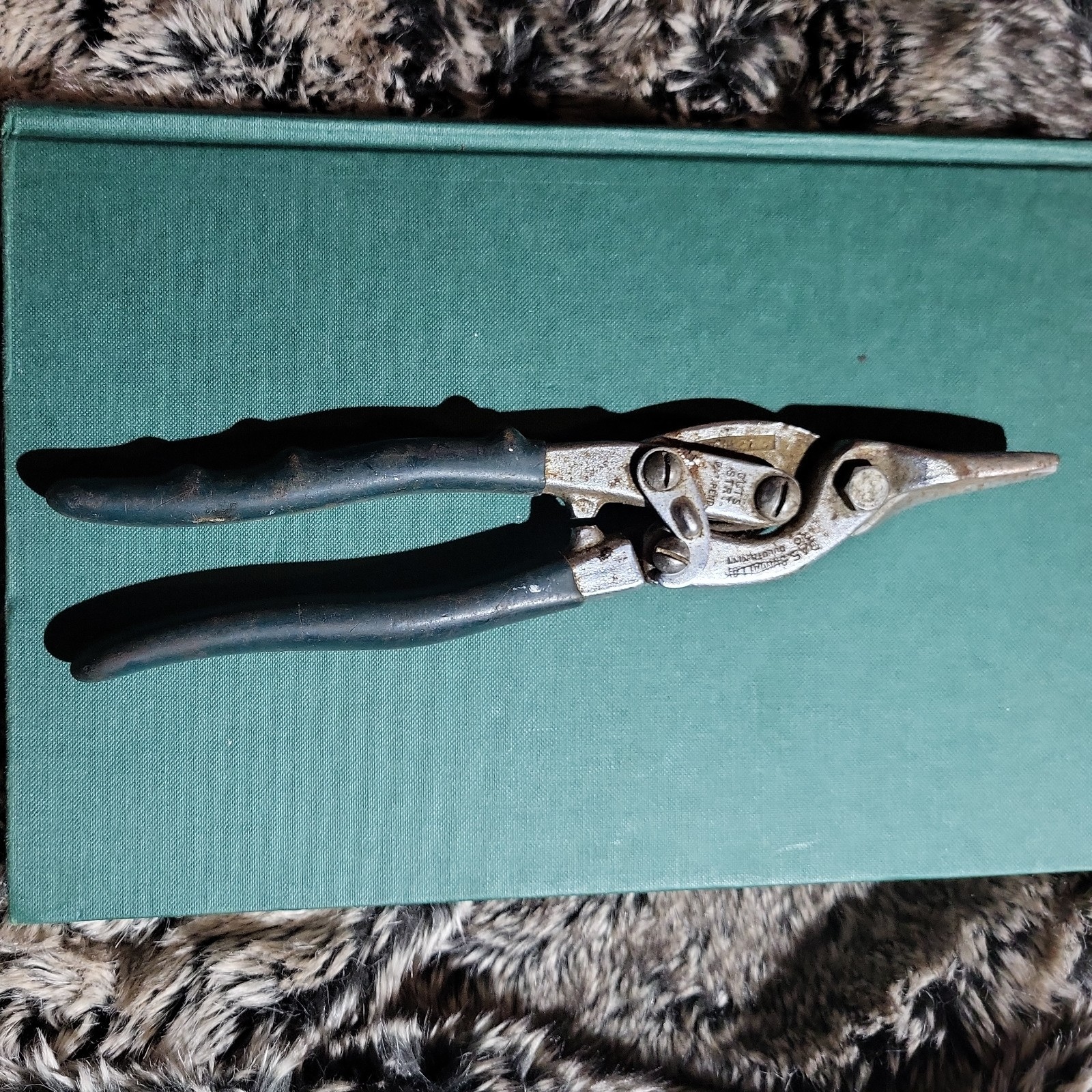 Diamalloy DAS10 Straight Cut Sheet Metal Scissors Snips VINTAGE USA Duluth Minn