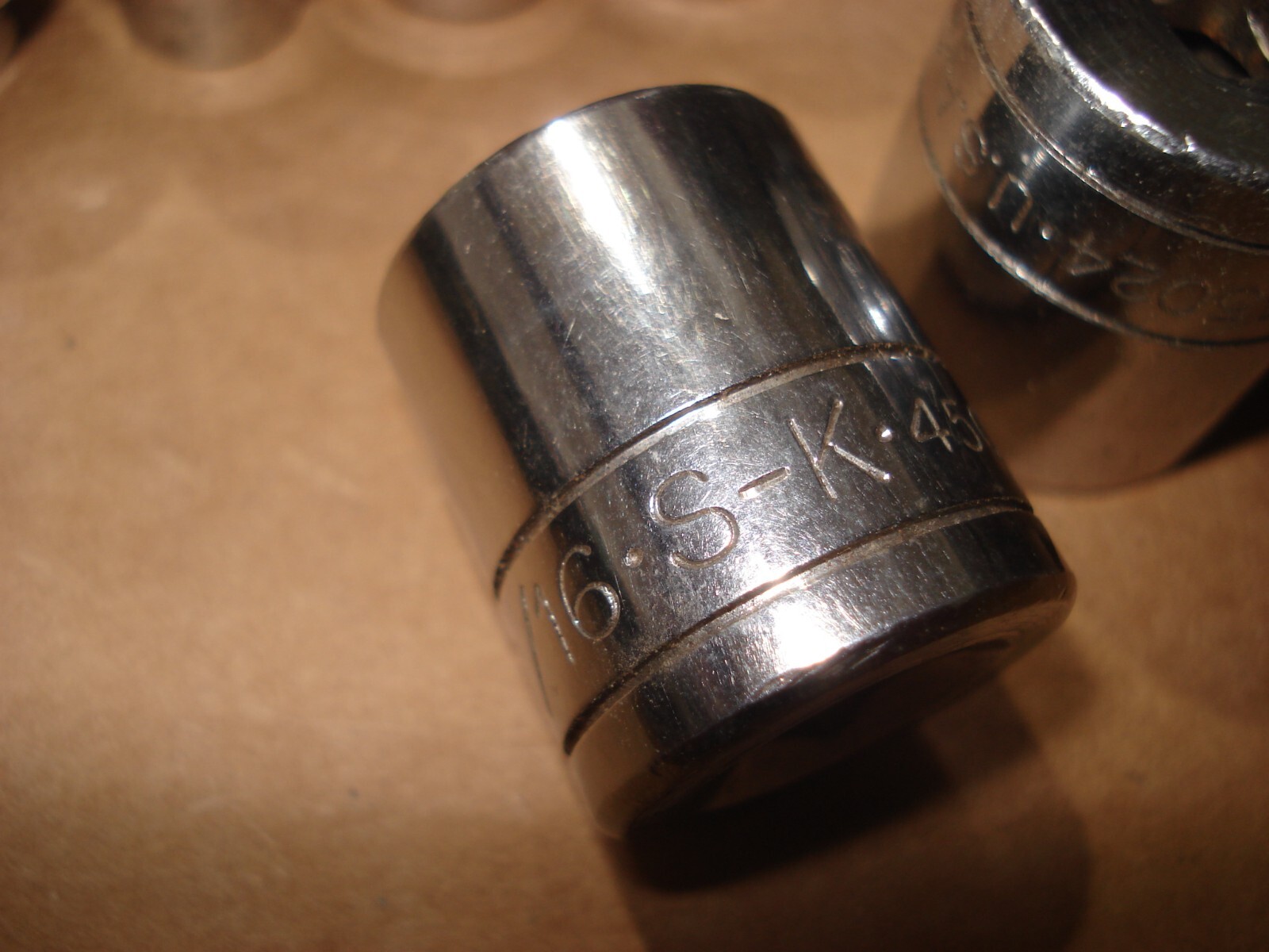 Lot of 11 S-K SAE & Metric Sockets 3/8″ Drive 6 Point Shallow + 2 deep
