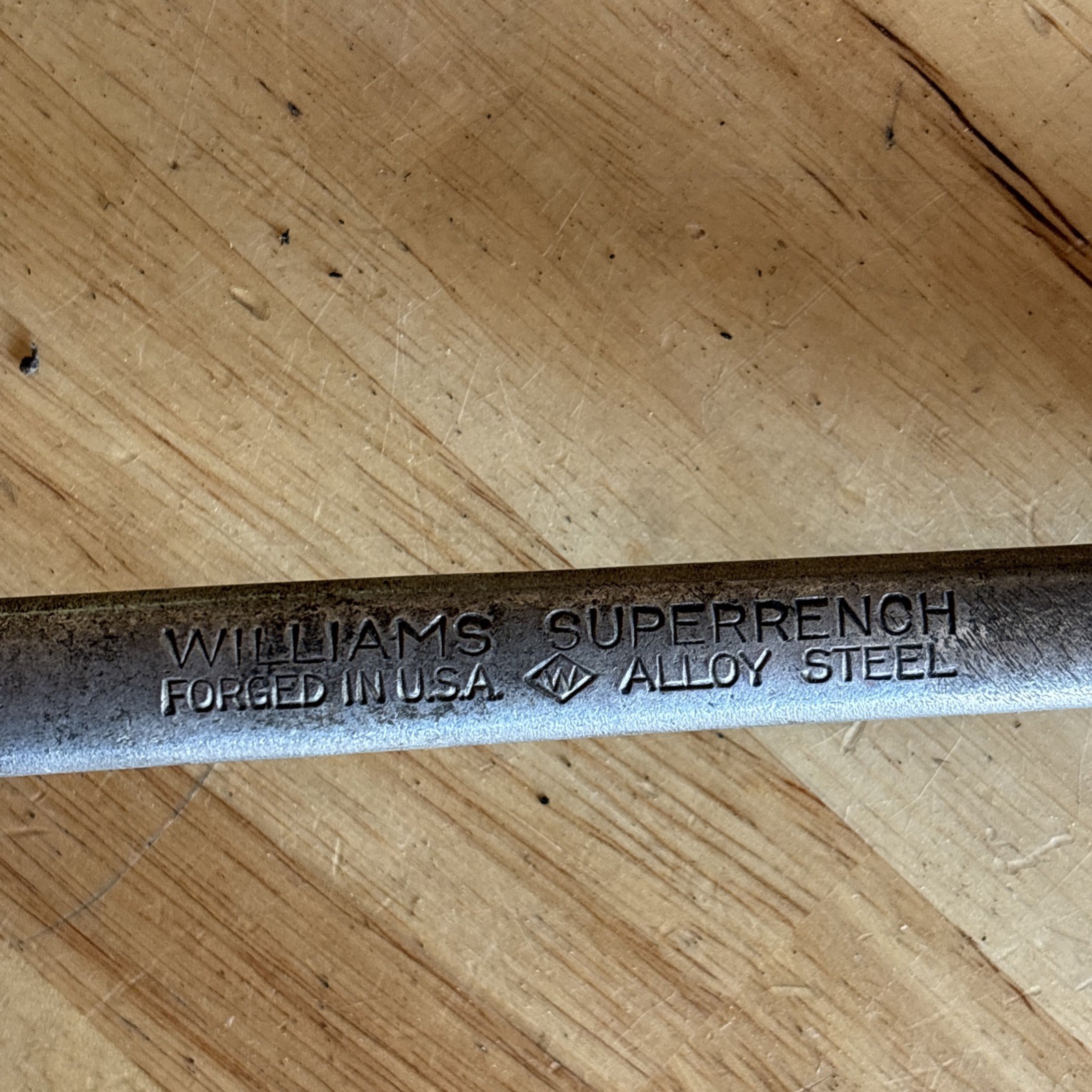 Williams Superrench 25/32″ x 13/16″ Offset Double Box End Wrench 12pt USA READ!