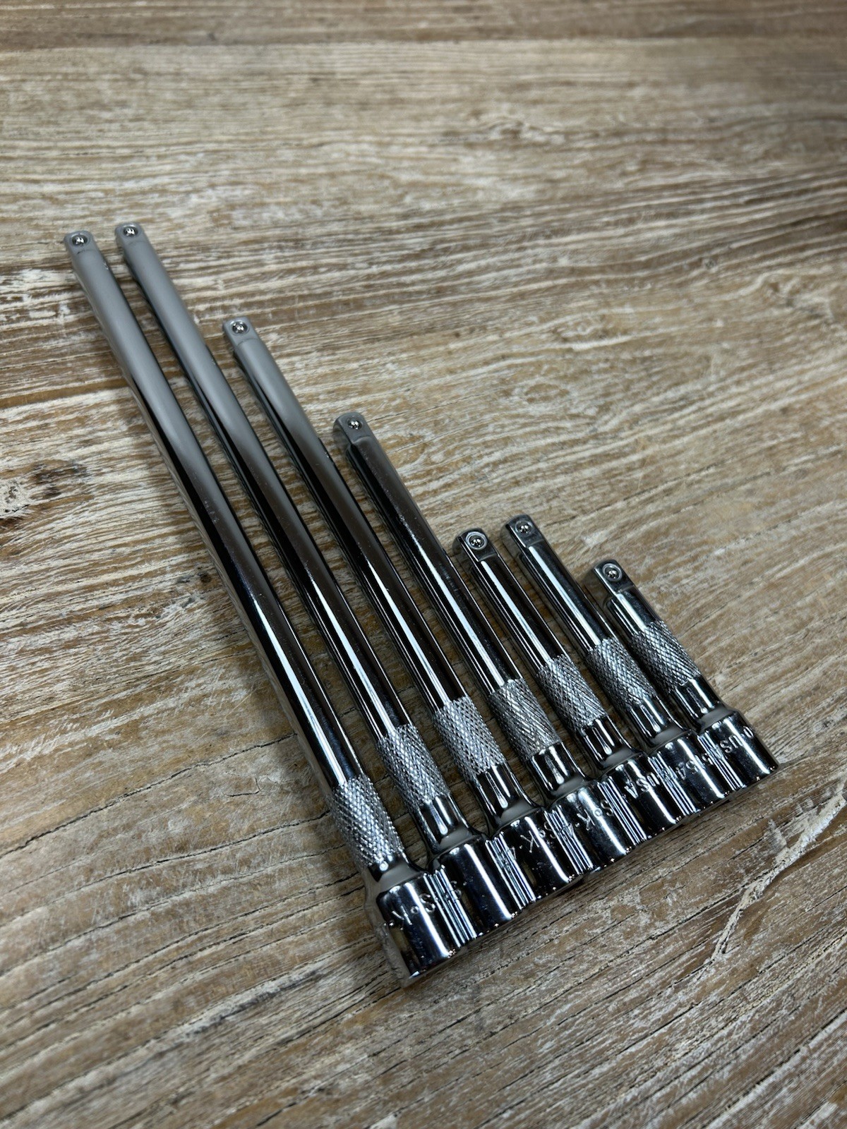 SK Tools 7 Piece 3”, 4″, 6″, 8”, 10″ – 3/8″ Drive Extension Lot Set FREE SHIP