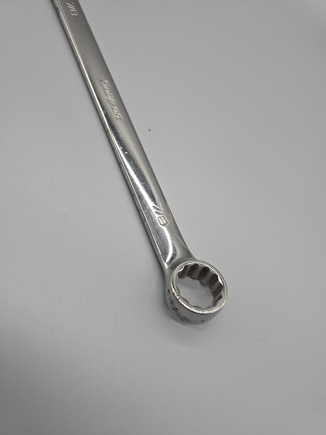 Snap-on Tools OEX28B, 7/8″ Combination Wrench, 12.5″ Long, 12 Point USA