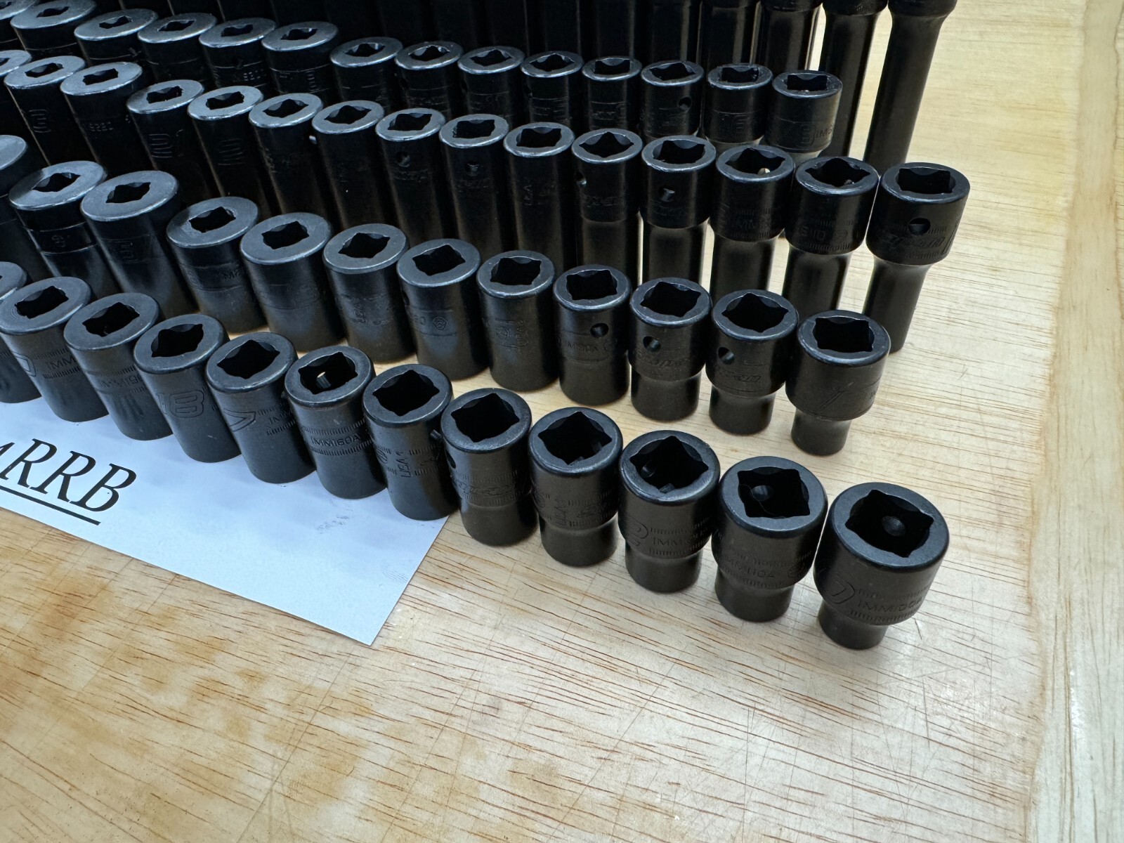 Snap-on Tools NEW 99PC 1/2″ Drive SAE MM SHALLOW SEMI + DEEP Impact Socket Set