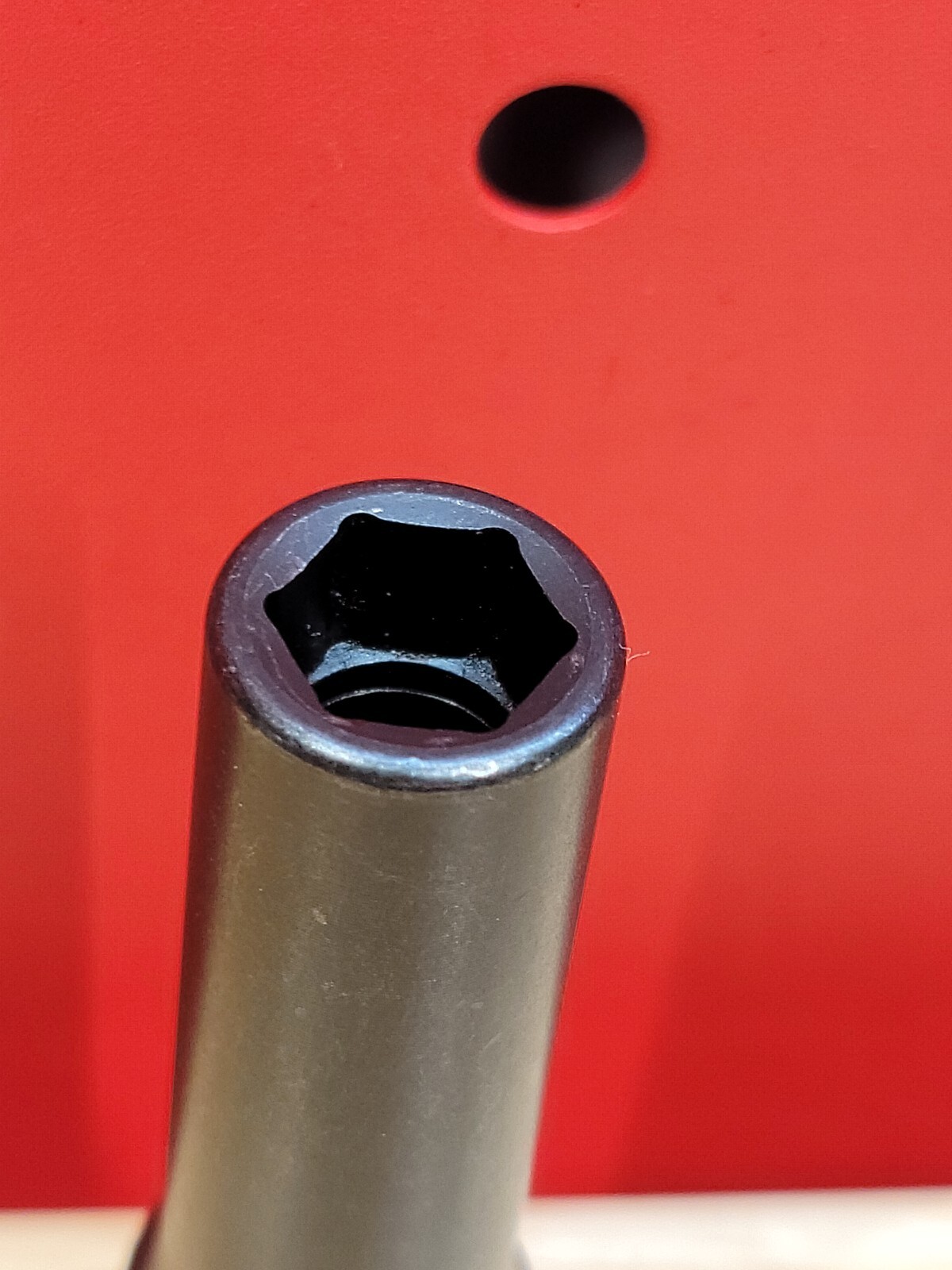 Snap-on SIMFM9A 9mm 3/8″ Drive Metric Deep 6 Point Impact Socket USA