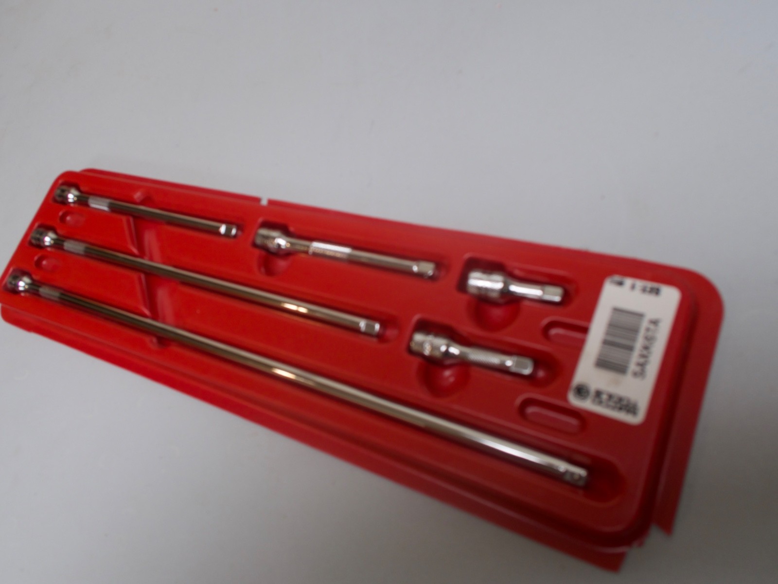 Matco Tools SAXK6TA 6 Pieces 1/4″ Drive Chrome Extension Set, New Open Box