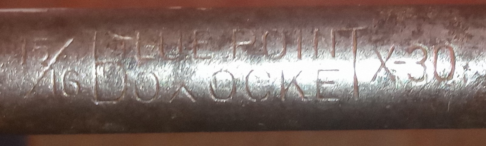 1927-30’s Bluepoint Boxocket X-30 Single Offset 15/16″ Wrench 12 Point