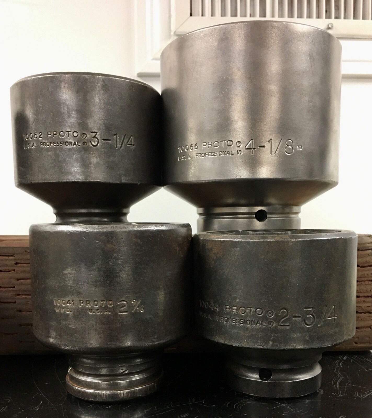 PROTO – 1-11/16” thru 4-1/8” – Impact – 1” Dr. – 6 Pt. “YOU PICK”