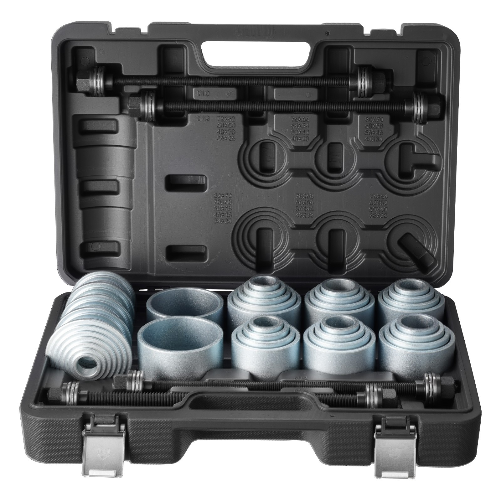 VEVOR Pull and Press Sleeve Kit Bush Bearing Removal Insertion Tool Set 36 PCS