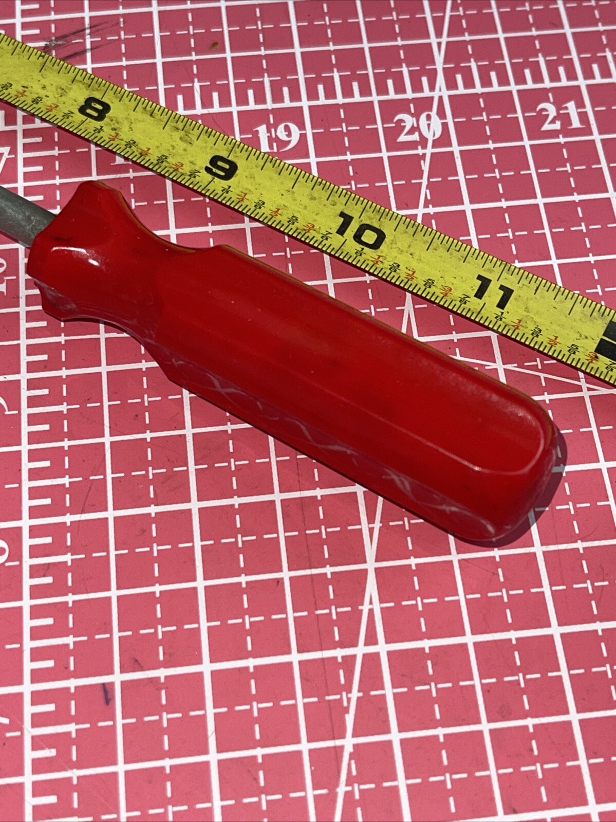 Semi Flexible 1/8 In SAE Allen Hex Screwdriver Carburetor Distributor Tool 12 In
