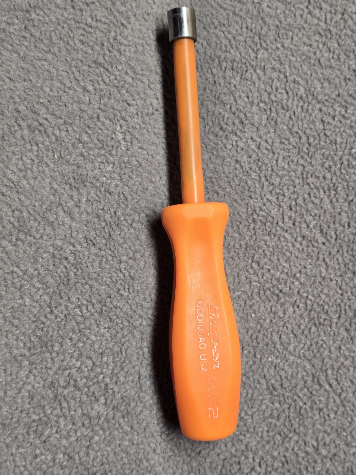 Snap-On 9/32 Nut Driver NDD109AO Insulated USA Made