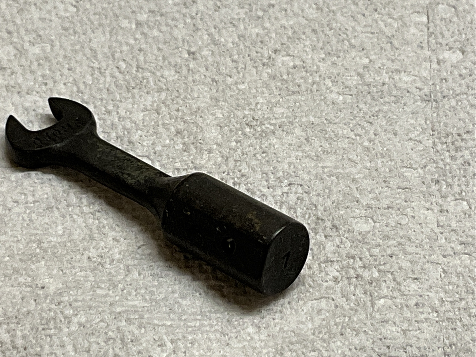 Snap On#QJOM6 – 6 mm, Metric, Square Drive, Open End Head, J-Shank-USA-NEW-