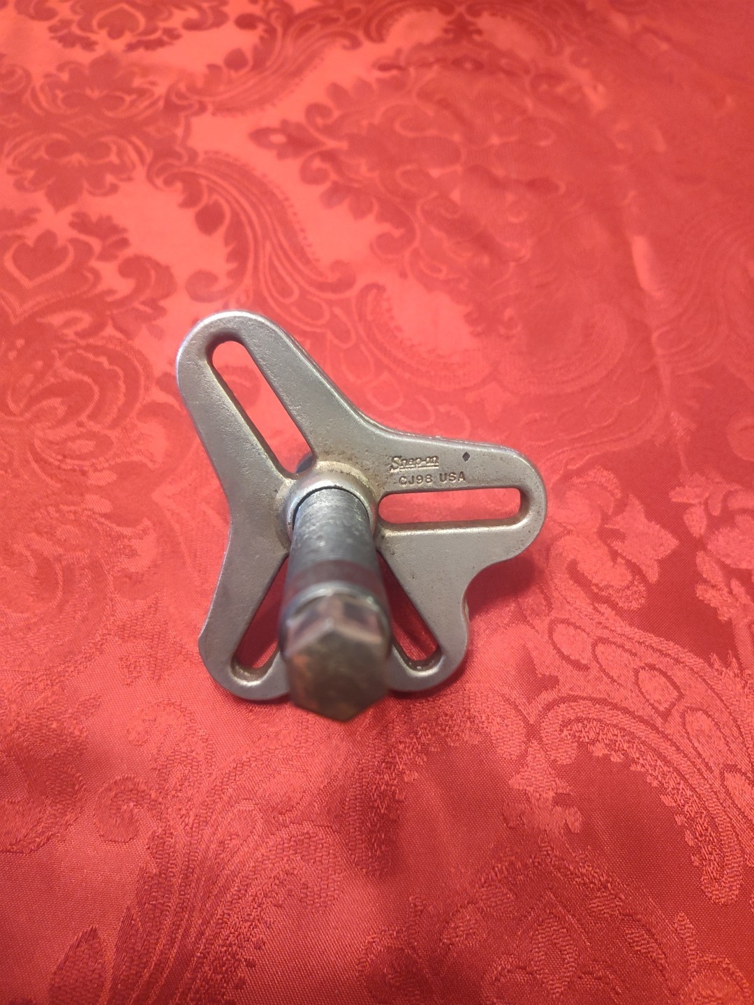 Snap-On CJ98-1 4-Way Slotted Yoke w/ CJ83-3 Pressure Screw 3/4–16 x 5-1/8″