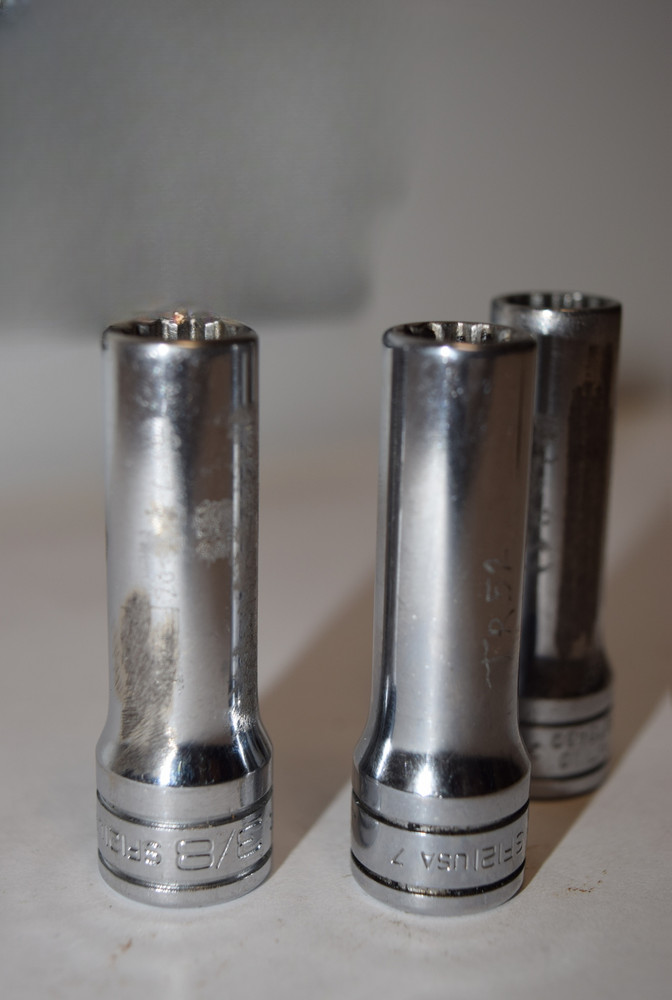 Snap-On SF121 3/8″ Drive 12-Point SAE 3/8″ Flank Drive® Deep Socket
