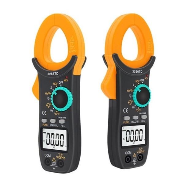 3266TD Clamp Multimeter True RMS AC DC Voltage Current Testing with NCV