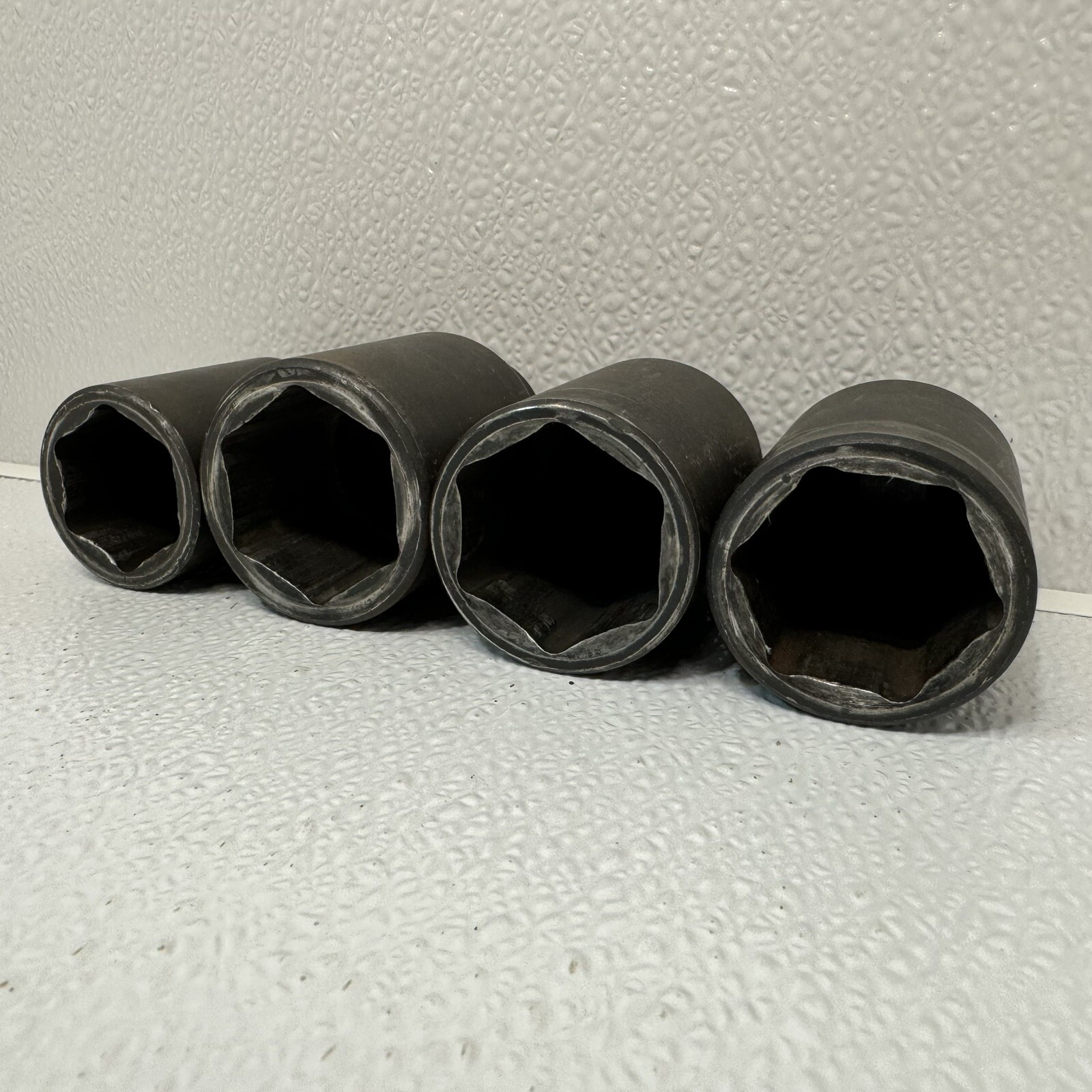 Powerbuilt 4 Piece Axle Nut Socket Set 648635