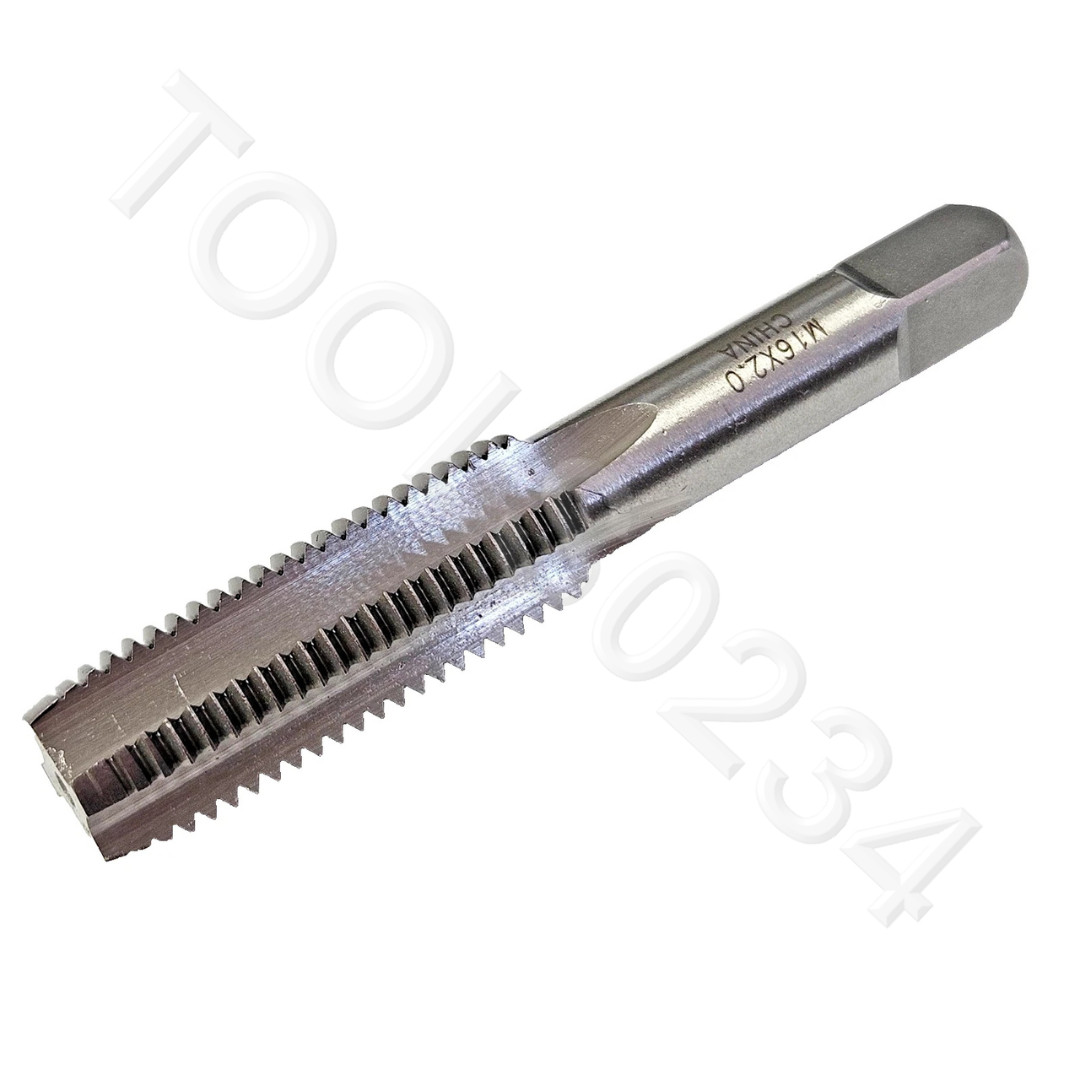 M16 X 2.0 Plug Tap Metric Irwin 1756 ZR 16MM Carbon Steel Hand Tap 4FL USA RH