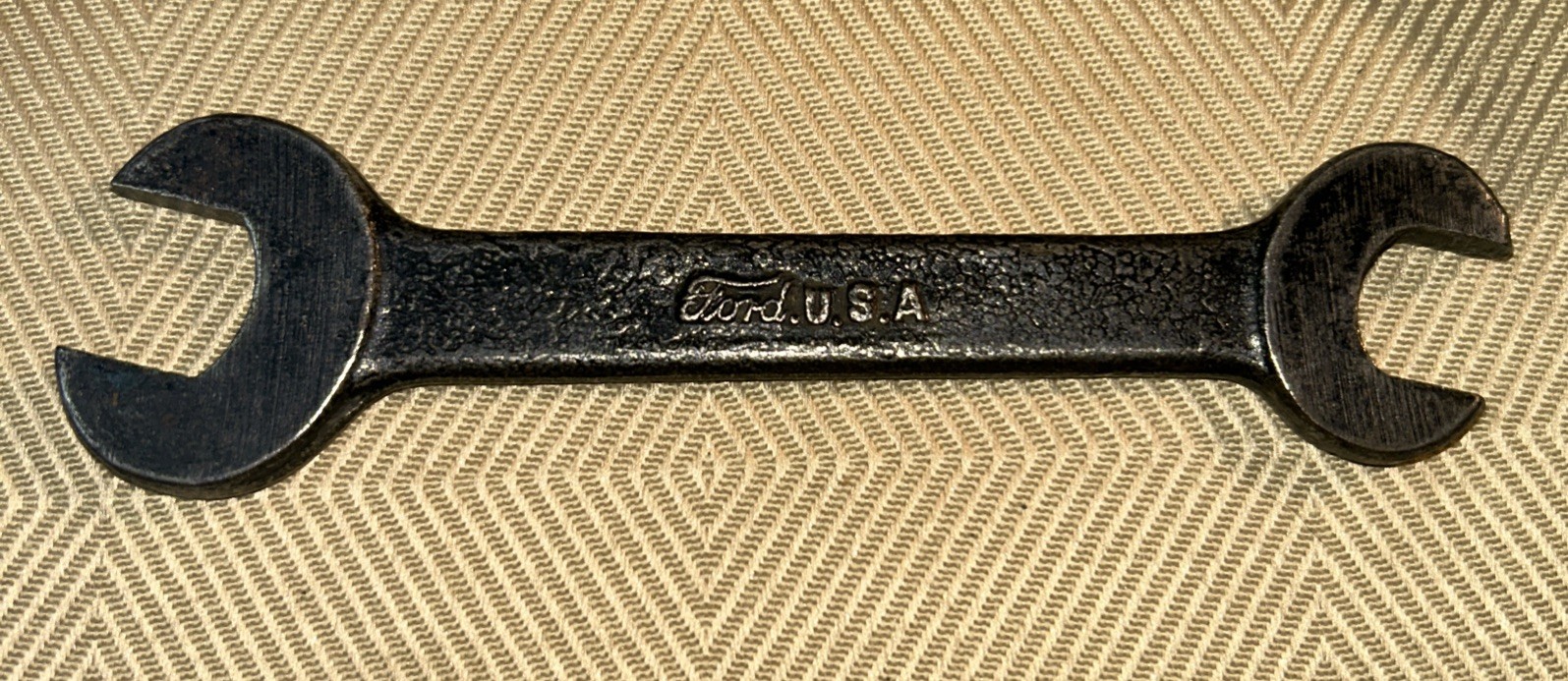 Vintage Ford Wrench USA-M-40-17017 And Ford Double End M Wrench USA Made Iron