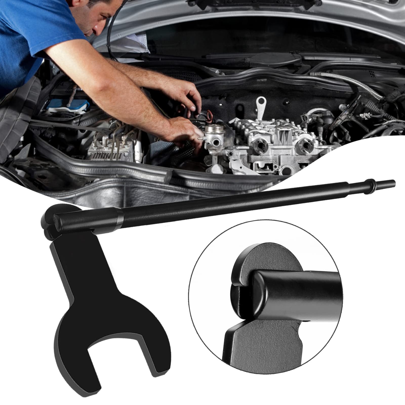 8pcs Fan Clutch Removal Tool – Pneumatic Fan Clutch Tool Kit Compatible with