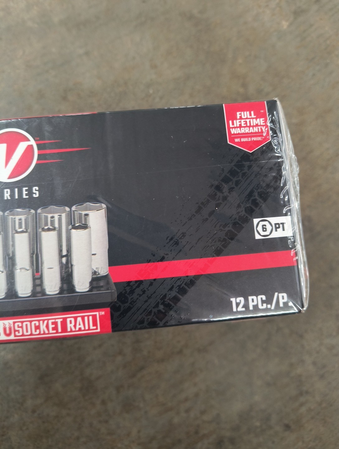 CRAFTSMAN V-SERIES Socket Set, Deep SAE, 3/8 Inch Drive, 12 Piece (CMMT17360V)