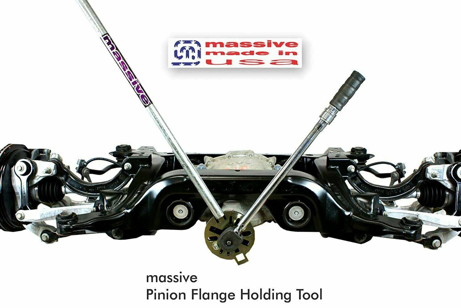 The Super Flange Holding Tool Yoke Wrench GM Ring Rear End Axle Nut 10 12 Bo
