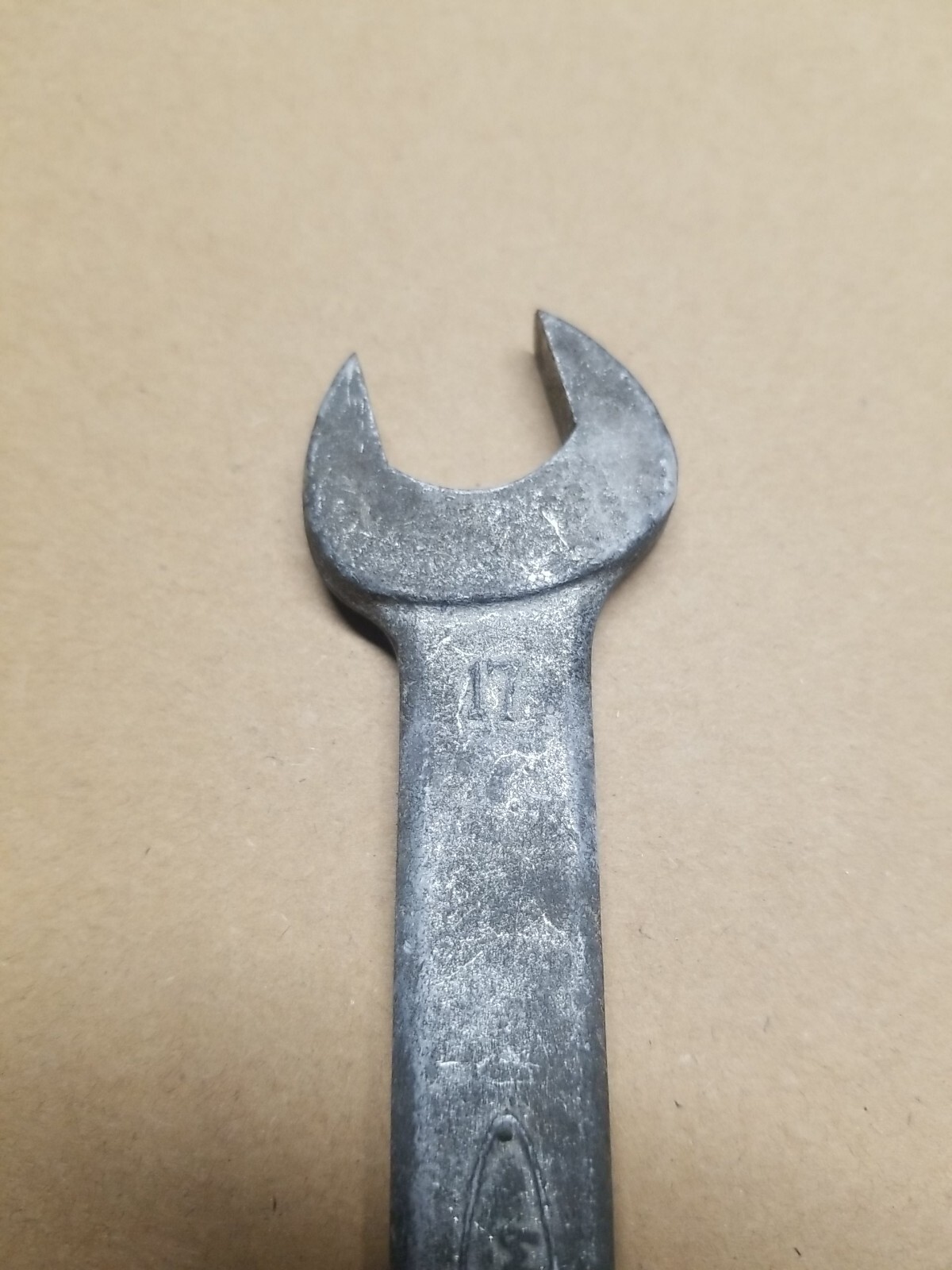 Vintage Honda Motors (HM) combination Open End Wrench 17/19mm RK A