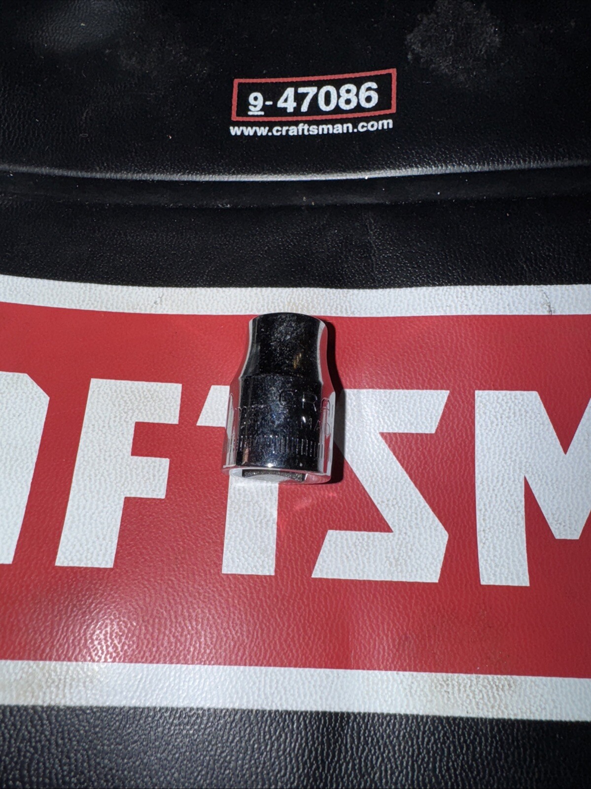Sears Craftsman 9MM Metric 3/8» Drive 6 Point Shallow Socket -V- 43541 USA Nos