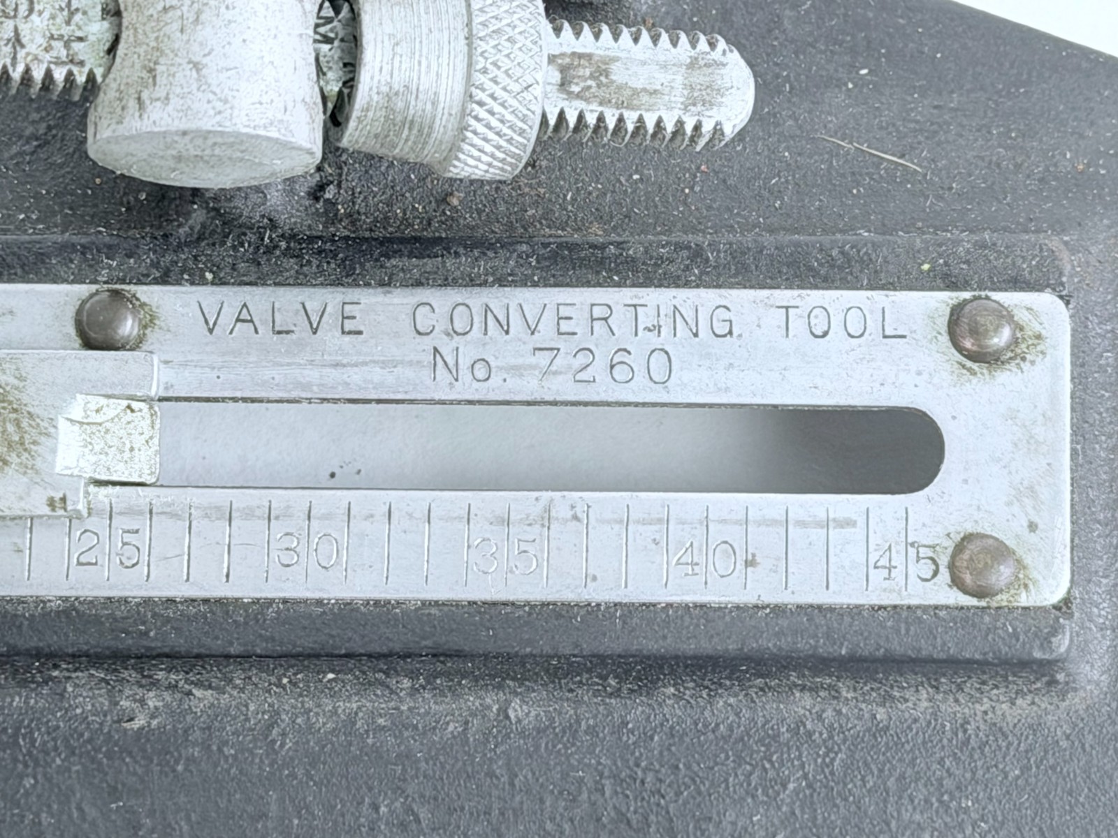 Schrader No 7260 Valve Converting Tool Vintage Tire Service Garage Tool USA