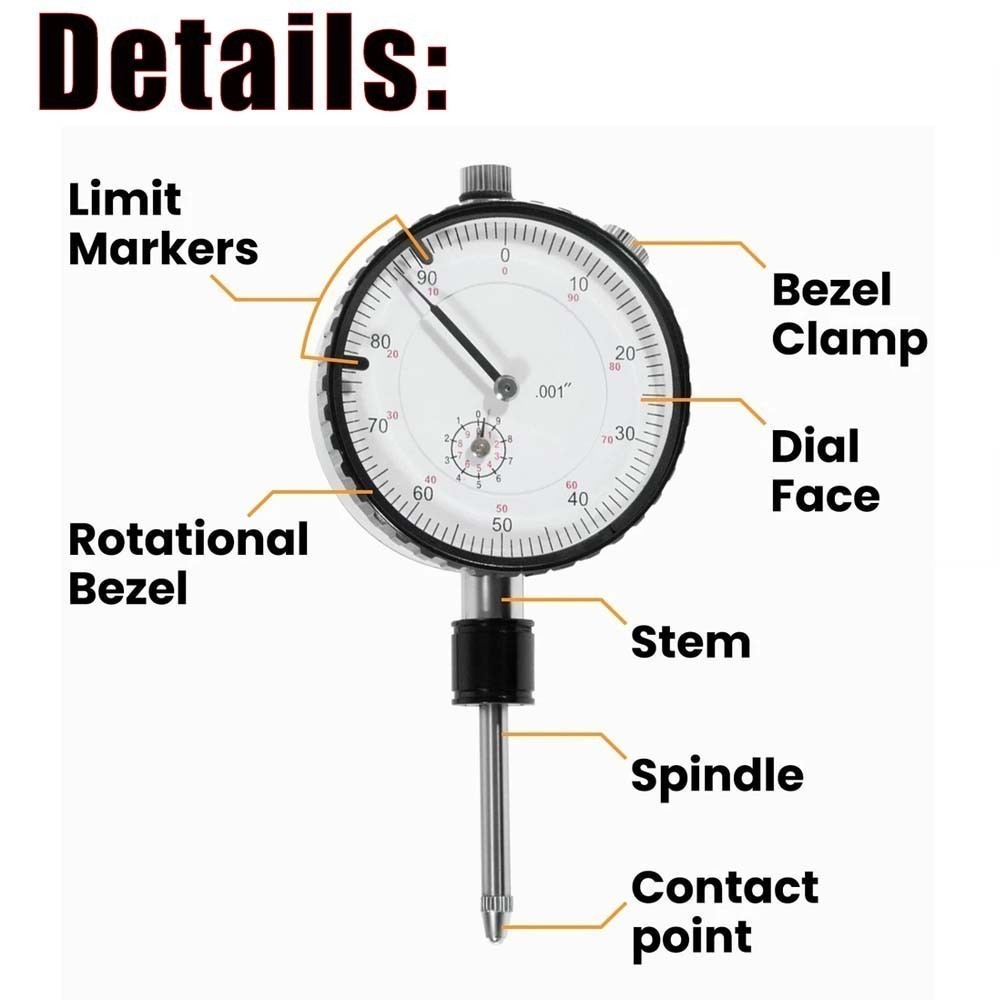 6434 Sleeve Height Counter Bore Gauge for All Diesel Cylinder Bore Gauge 0-1.00″
