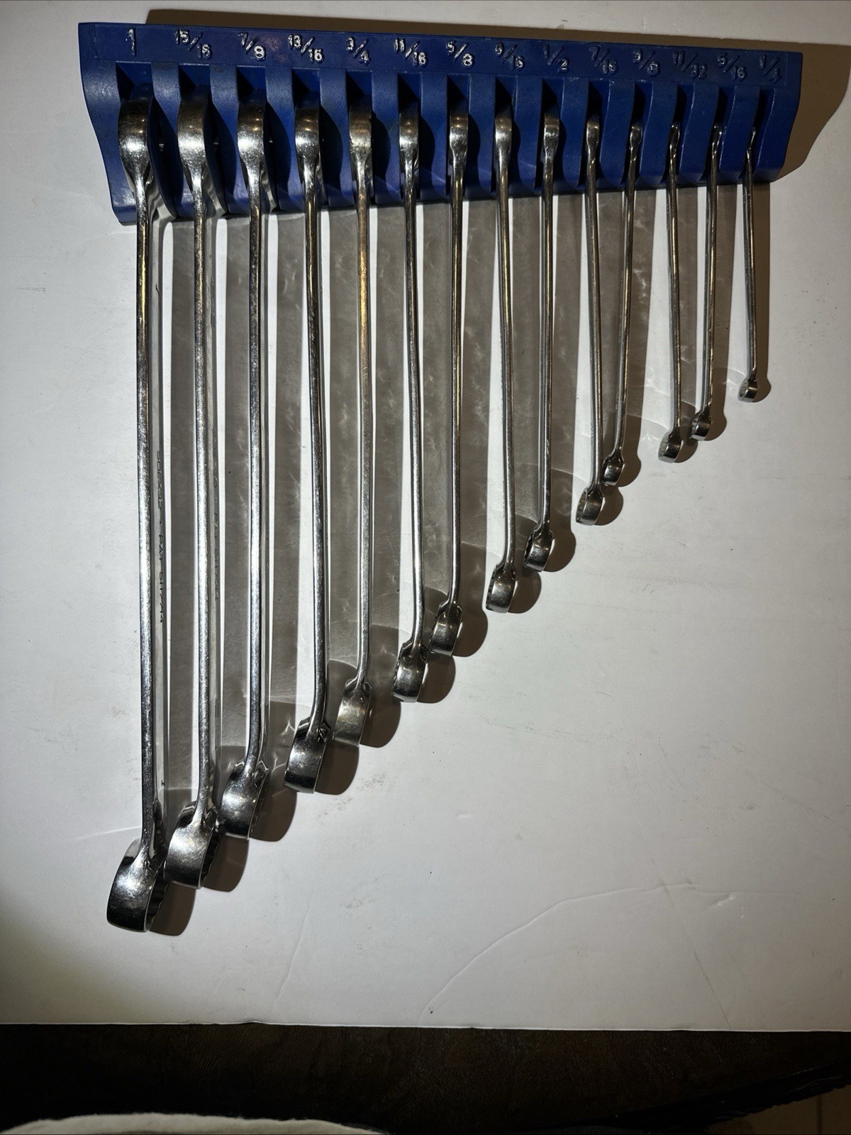 Snap On 14Pc 12-point SAE Frank Drive-plus combination wrench set (1/4-1”)