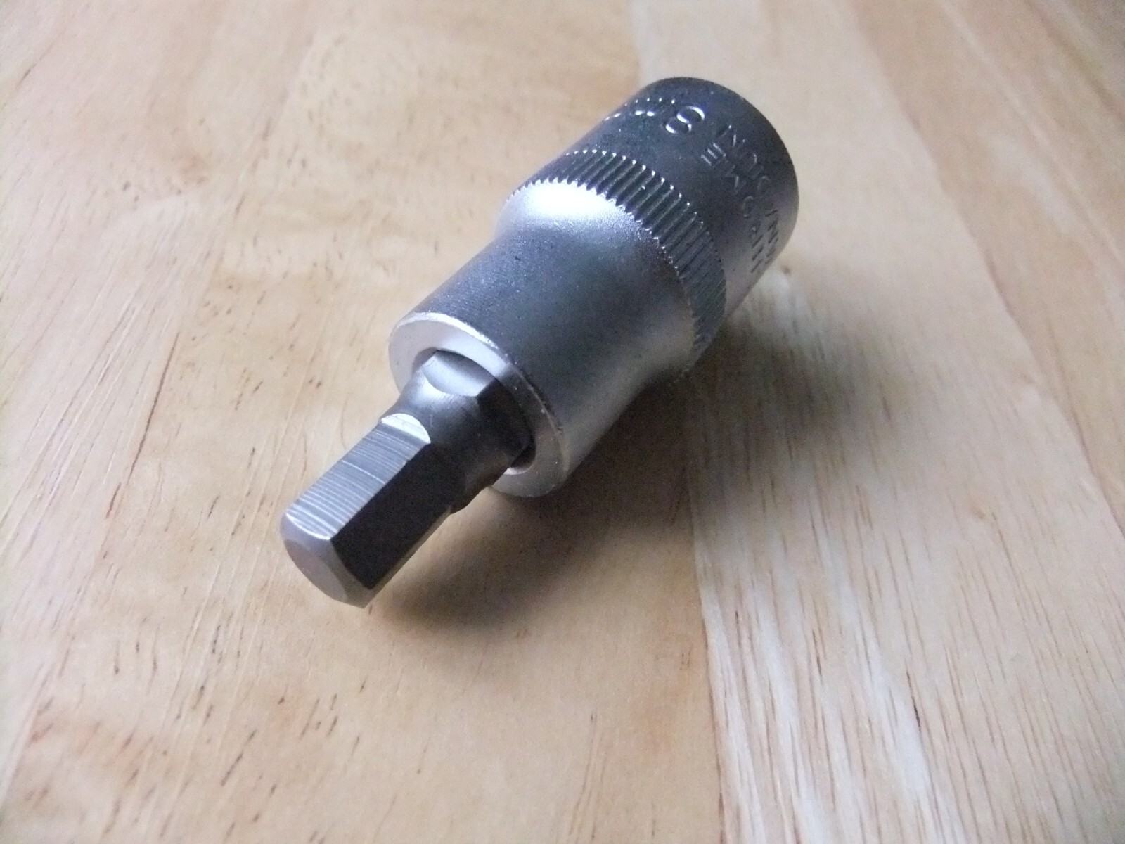 Welzh Werkzeug 8mm x 1/2 Drive Chrome Vanadium Hex Bit Socket – 54mm Long