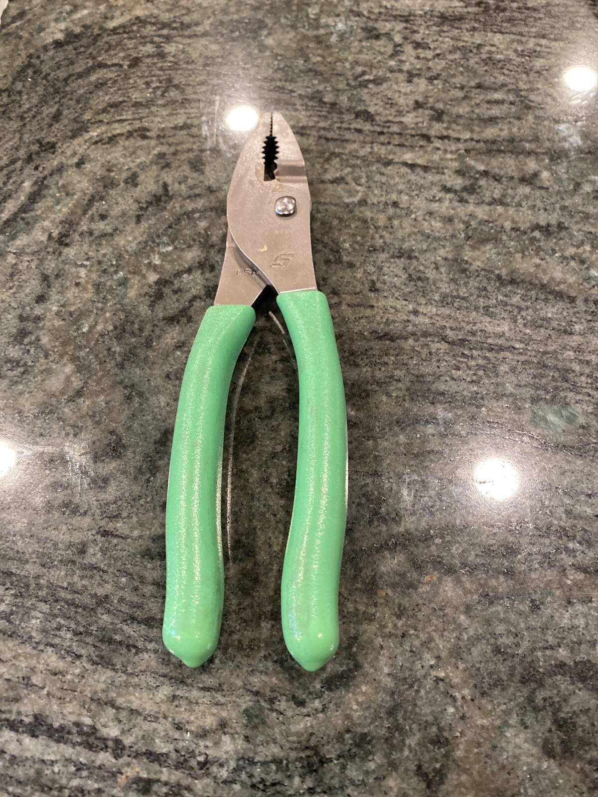 Snap On 137acfg 8″ heavy duty talon grip combination slip joint pliers new