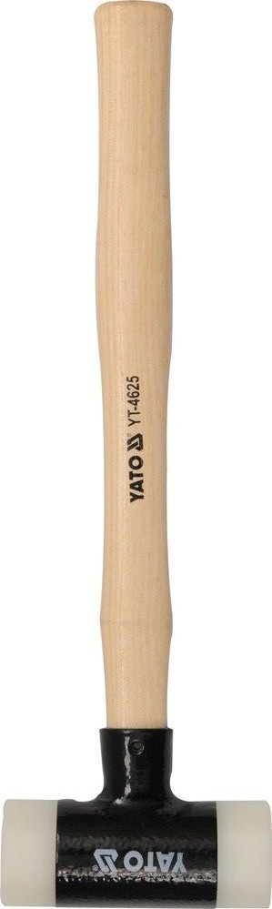 YATO Nylon Rubber Hammer Check Free Panel Hammer Plastic Ø 45mm Approx. 490g