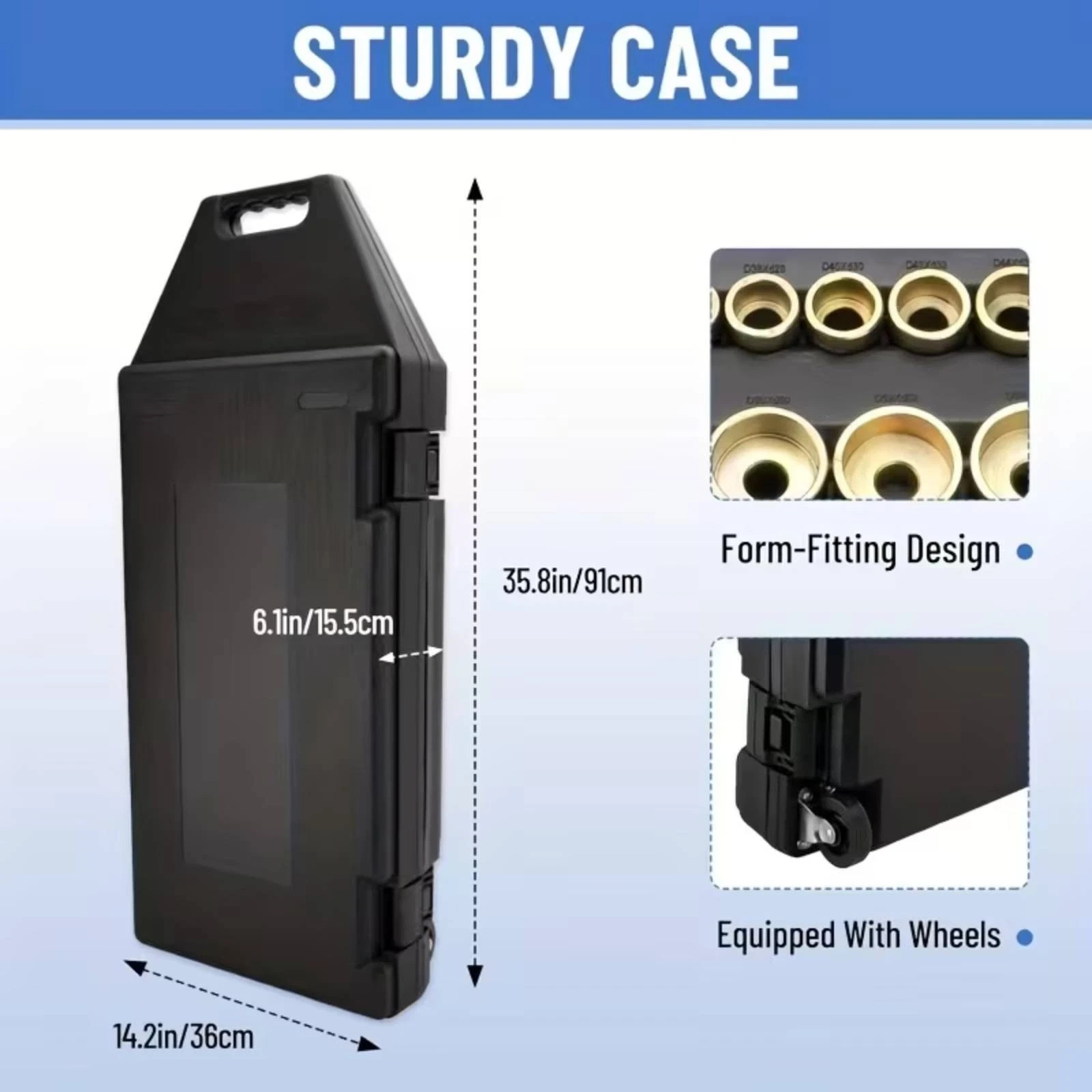 Universal Heavy Duty Hydraulic Sleeve Kit,Bushing Bearing Removal Install Tool