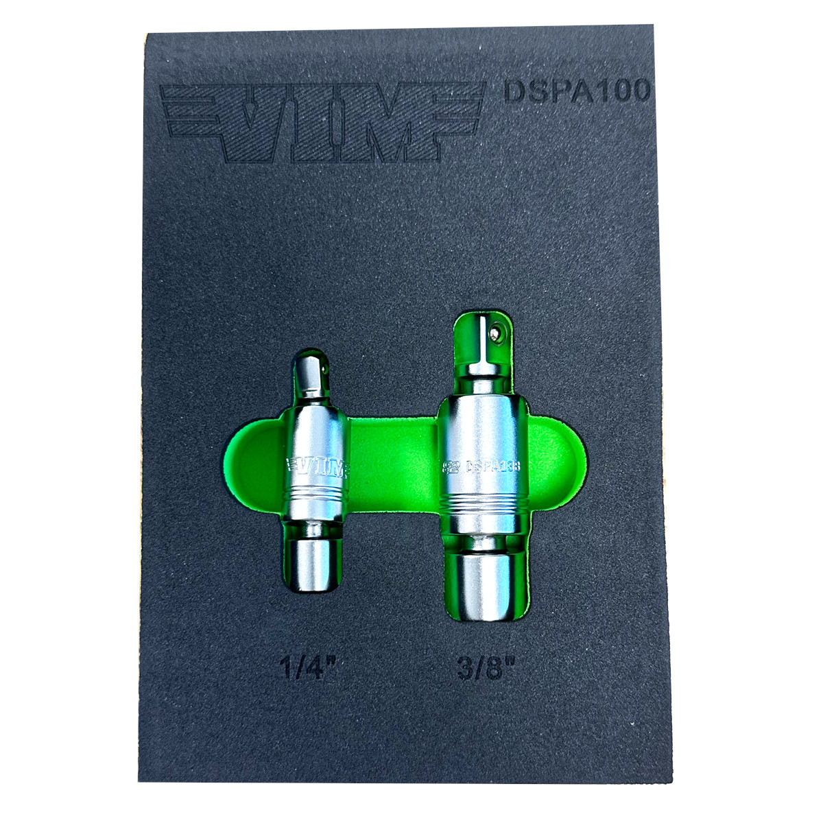 VIM Tools DSPA100 dual swivel adapter extension set pinless locking design