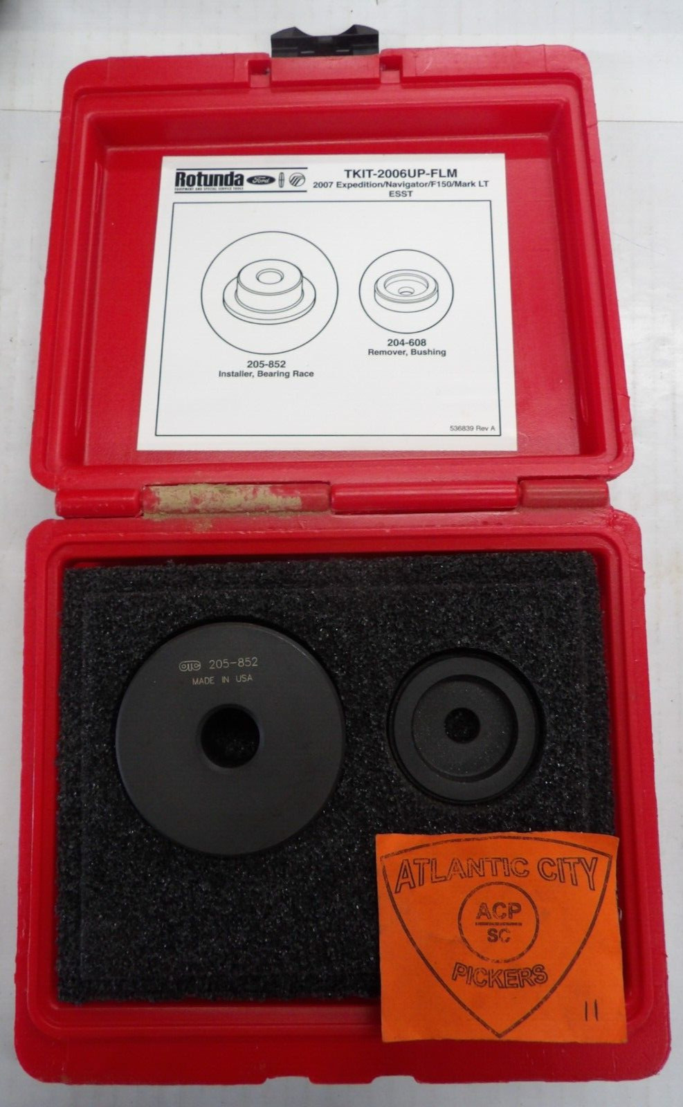 FORD ROTUNDA TKIT-2006UP-FLM 2007 EXPEDITION/NAVIGATOR ESSENTIAL TOOL KIT