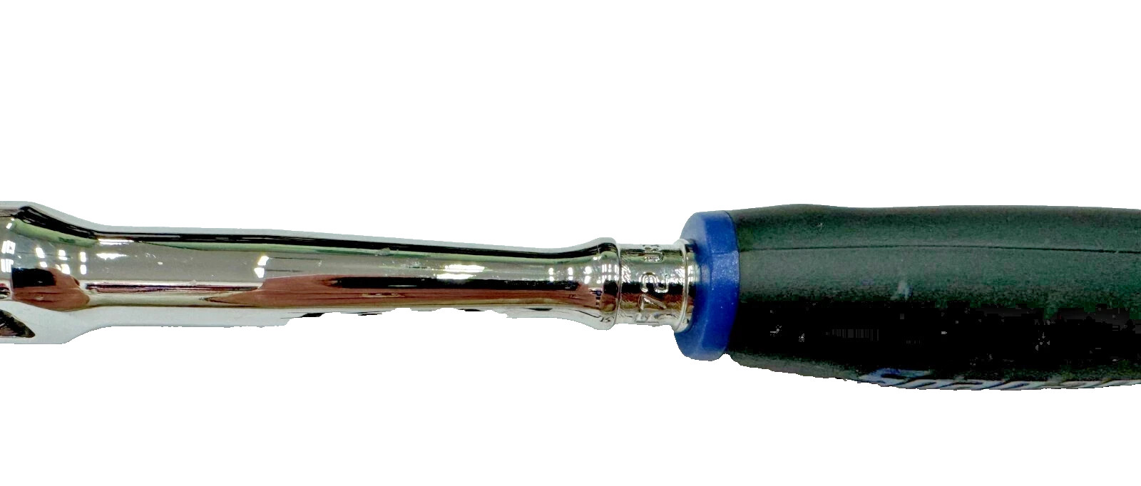 Snap-on Tools BLUE 1/4″ Drive Soft Grip Long Flex Head Ratchet THLF72MB NEW USA