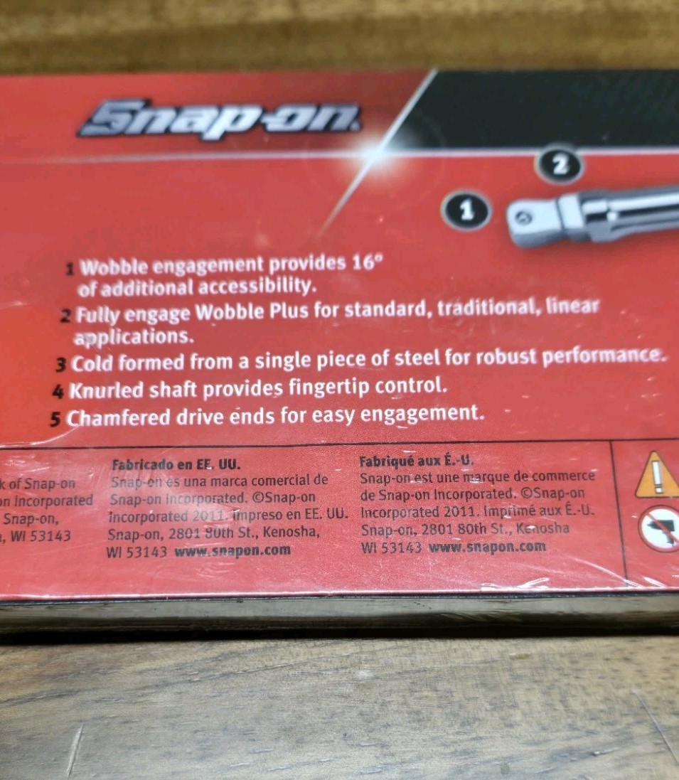 *NEW* Snap On Tools 206AFXWP 3/8″ 6pc WOBBLE PLUS Extension Set FREE SHIPPING